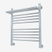 3d model Heated towel rail Bohemia with shelf (600x500) - preview