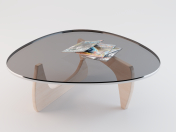 Table (Vitra White Coffee Table)