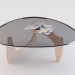 modello 3D Tavolo (Vitra White Coffee Table) - anteprima