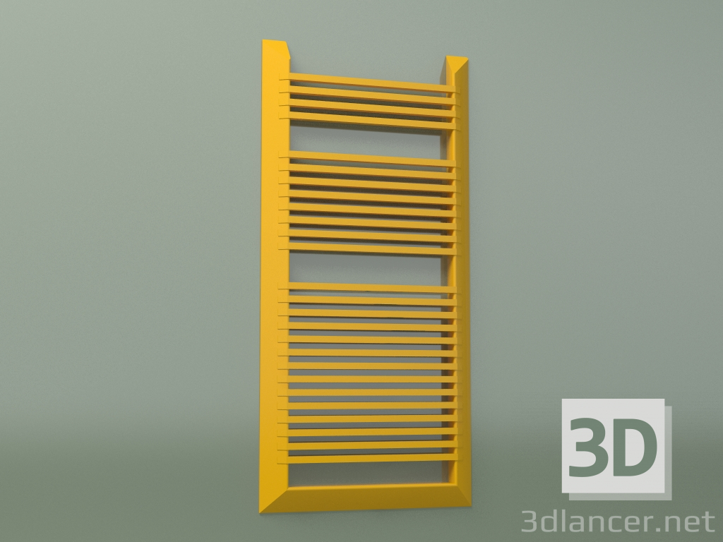 3D modeli Havluluk EVO (1441x688, Kavun sarısı - RAL 1028) - önizleme