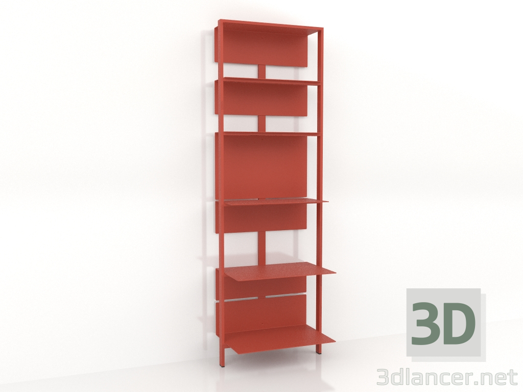 modèle 3D Système d'étagères (composition 11) - preview