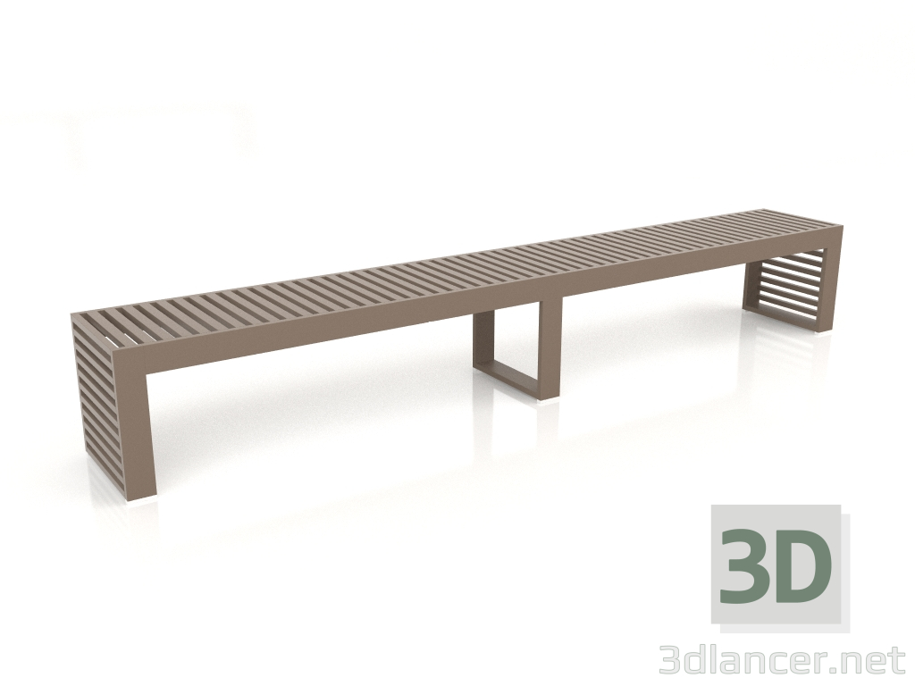 modello 3D Panchina 281 (Bronzo) - anteprima