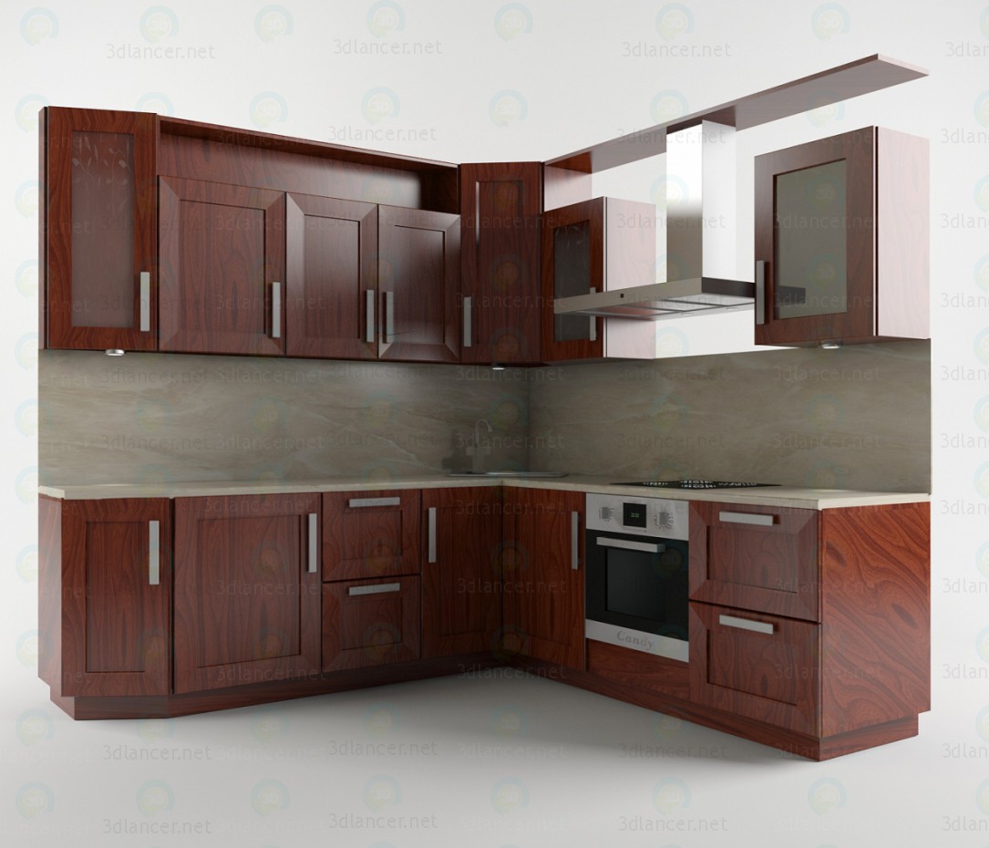 3d Кухонний гарнітур модель купити - зображення