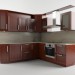 Muebles de cocina 3D modelo Compro - render