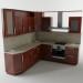 3d Kitchen set model buy - render