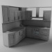 3d Kitchen set model buy - render