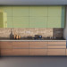 modèle 3D loft de cuisine - preview