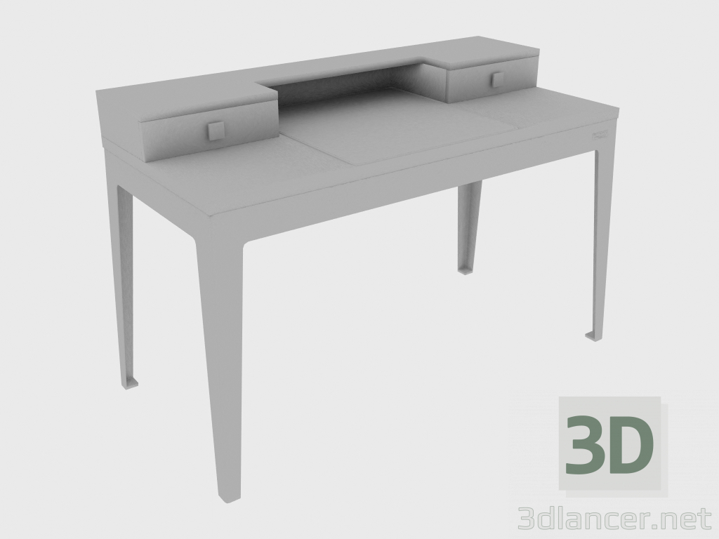 3D Modell Schreibtisch WILLIAM DESK (134x64xH87) - Vorschau