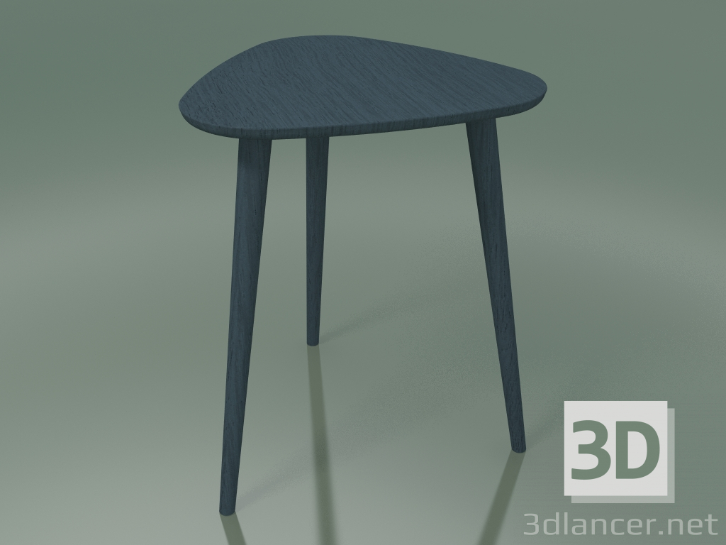 3D Modell Beistelltisch (244, blau) - Vorschau