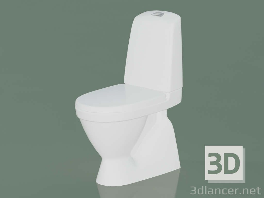 3 डी मॉडल टॉयलेट का फर्श 1500 नॉटिकल हाइजेनिक फ्लश (GB111500201205) - पूर्वावलोकन
