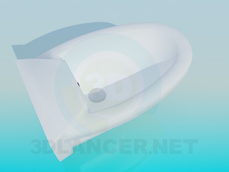 3d model Bidet is attached to the wall - preview