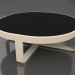 modèle 3D Table basse ronde Ø90 (DEKTON Domoos, Sable) - preview