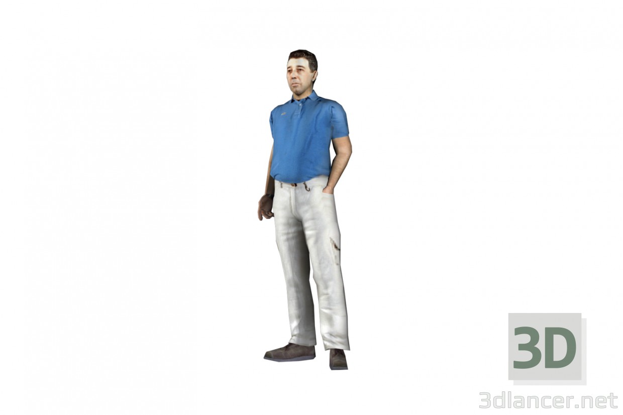 3D Modell Mensch - Vorschau