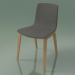 3D modeli Sandalye 3938 (4 ahşap ayak, ön kaplama, meşe) - önizleme