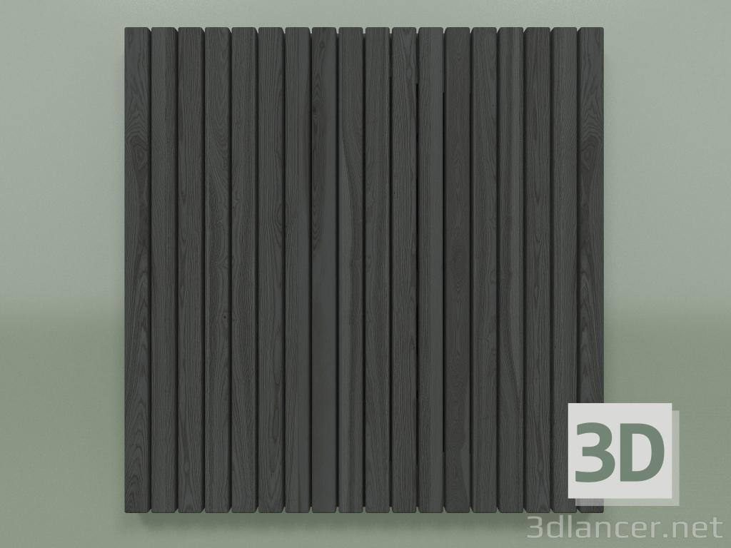 3d модель Панель с планкой 20Х20 мм (темная) – превью