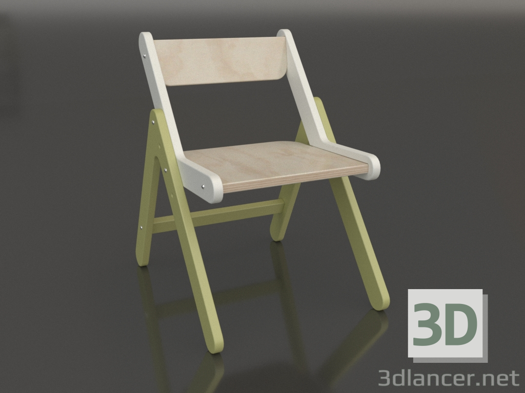 3D modeli Sandalye NOOK C (CDDNA1) - önizleme