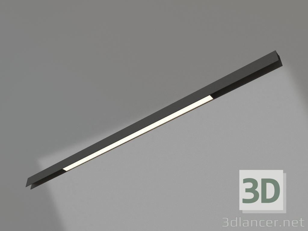 modello 3D Lampada MAG-FLAT-25-L600-18W Warm3000 (BK, 100 gradi, 24V) - anteprima