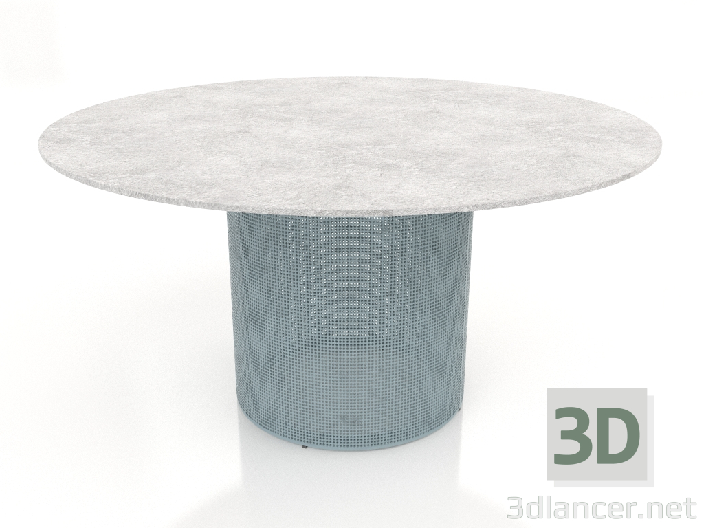 3D modeli Yemek masası Ø140 (Mavi gri) - önizleme