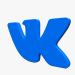 3D VK VKontakte logosu modeli satın - render