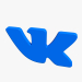 3D VK VKontakte logosu modeli satın - render