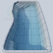 modello 3D piscina - anteprima