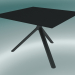 3D Modell Tisch MIURA (9580-51 (70x70cm), H 50cm, schwarz, schwarz) - Vorschau