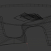 3D modeli Masa (Vitra Turuncu Sehpa) - önizleme
