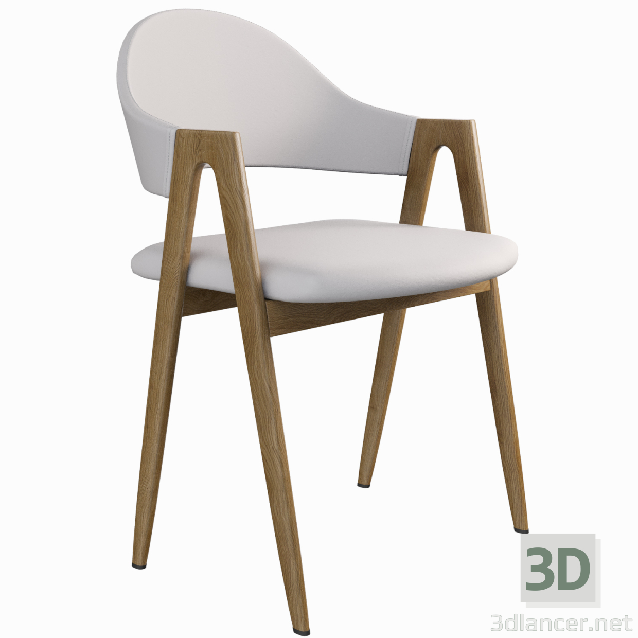3 डी रसोई कुर्सी Halmar 247 मॉडल खरीद - रेंडर
