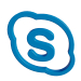 logotipo de skype 3D modelo Compro - render