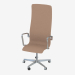 3d model Office chair Oxford (with castors and high back) - preview
