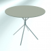 modèle 3D Table ronde moyenne (RH30 Chrome G3, Ø 800 mm, H660 mm) - preview