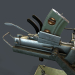 modello 3D di Modello 3d della torretta della mitragliatrice comprare - rendering