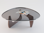 Table (Vitra Brown Coffee Table)