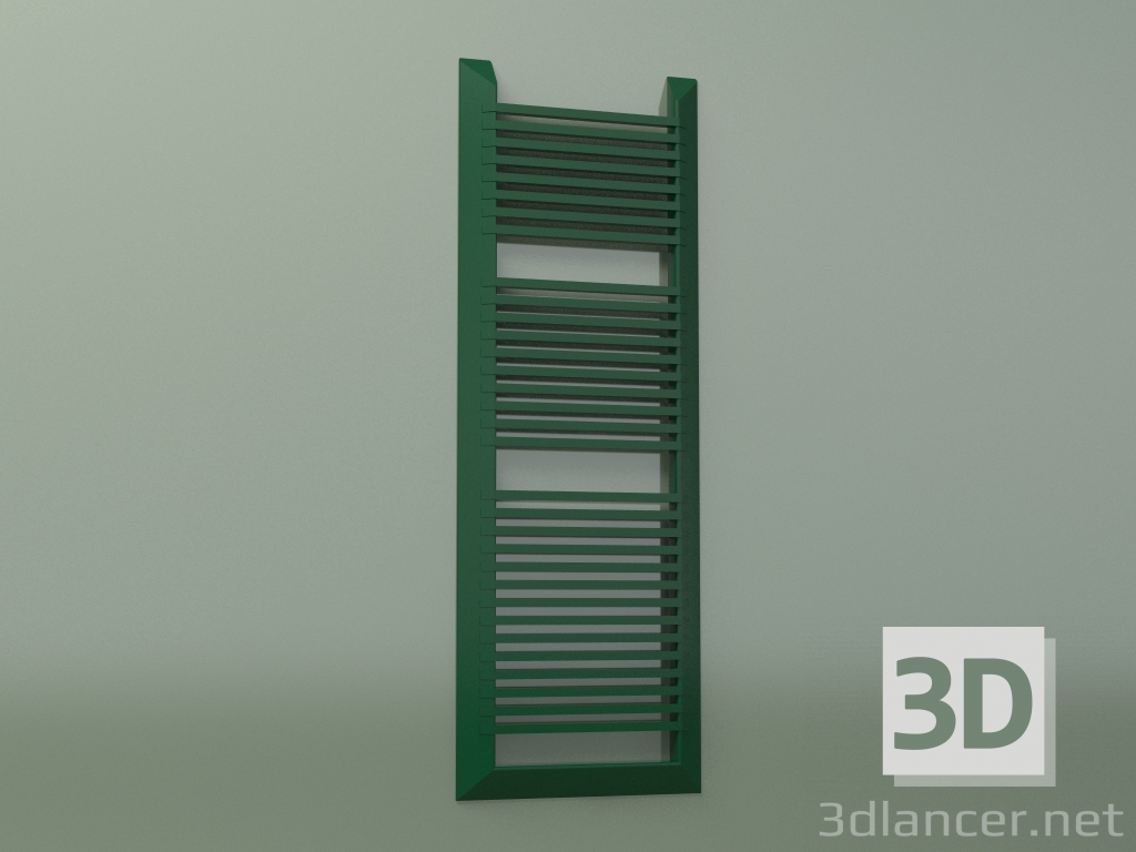modello 3D Scaldasalviette EVO (1681x588, verde bosco - RAL 6005) - anteprima