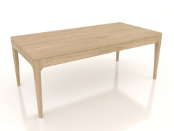 High coffee table FARGO 1200x600x450 mm (lightened oak)