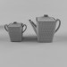 modello 3D di Caffè servizio comprare - rendering