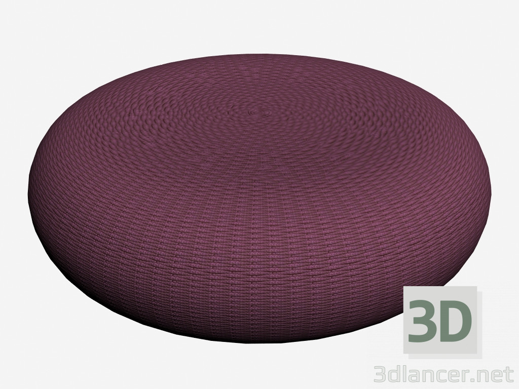 modèle 3D Le Pouf de Shell - preview