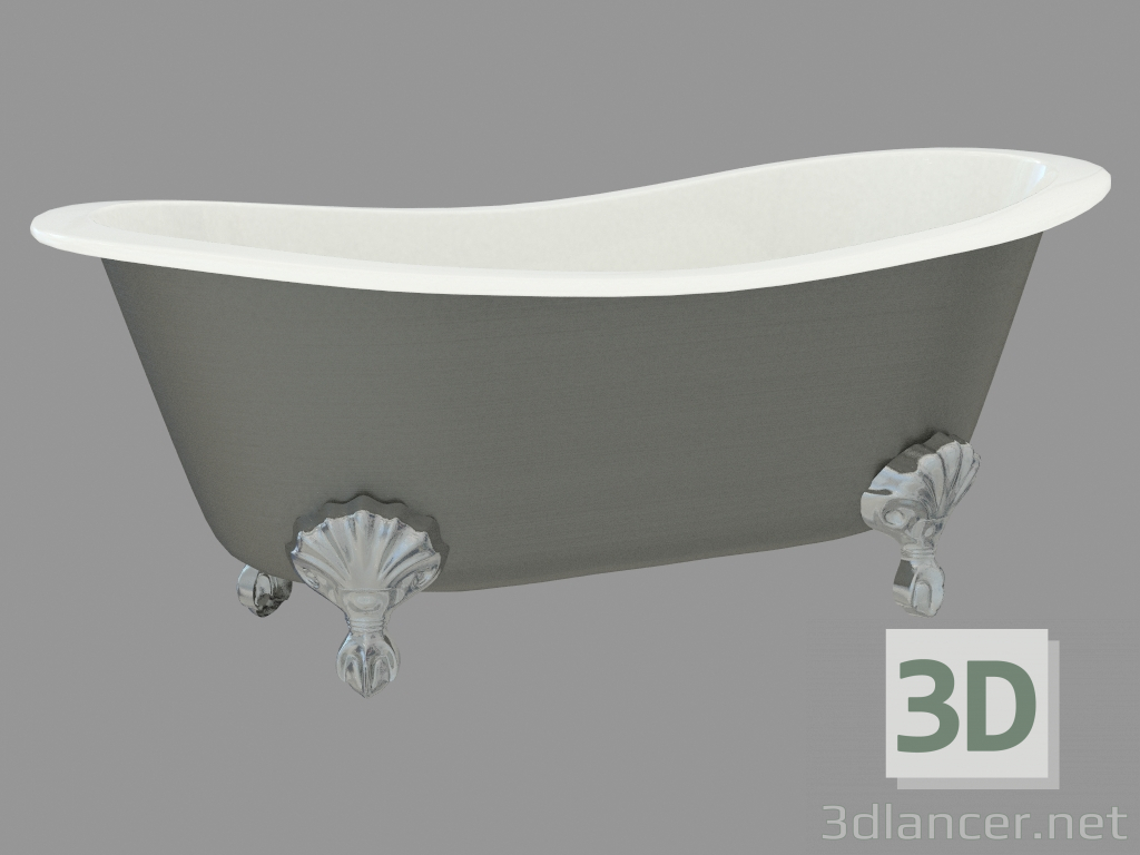 3d model Cast Iron Bath Admiral Lux - preview