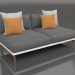Modelo 3d Módulo de sofá, seção 4 (branco) - preview