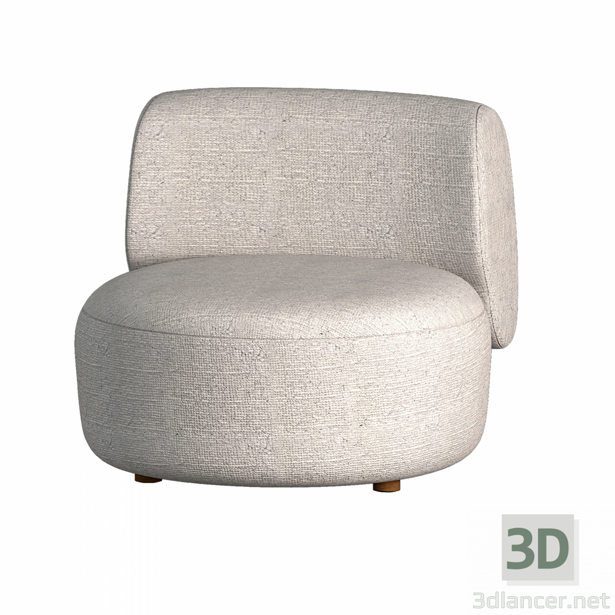 3D Christophe Delcourt Lek koltuk modeli satın - render