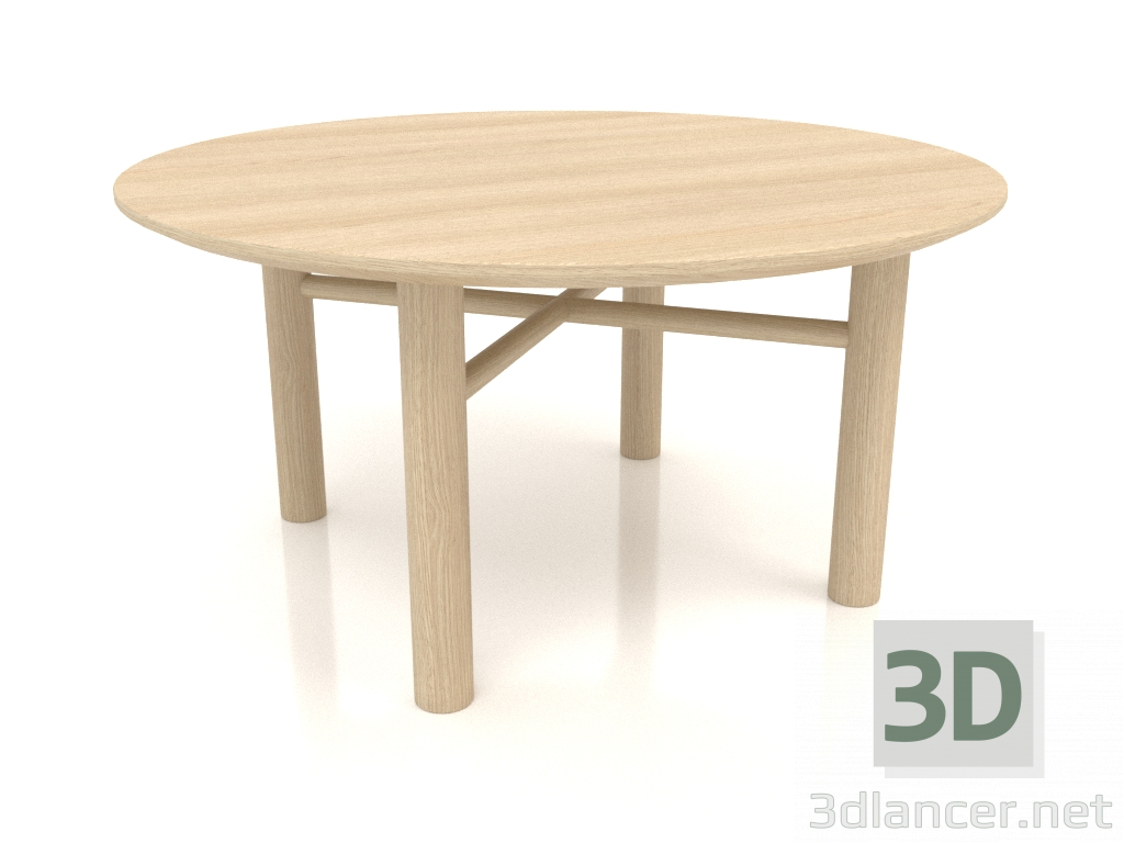 3d model Mesa de centro JT 061 (opción 1) (D=800x400, blanco madera) - vista previa