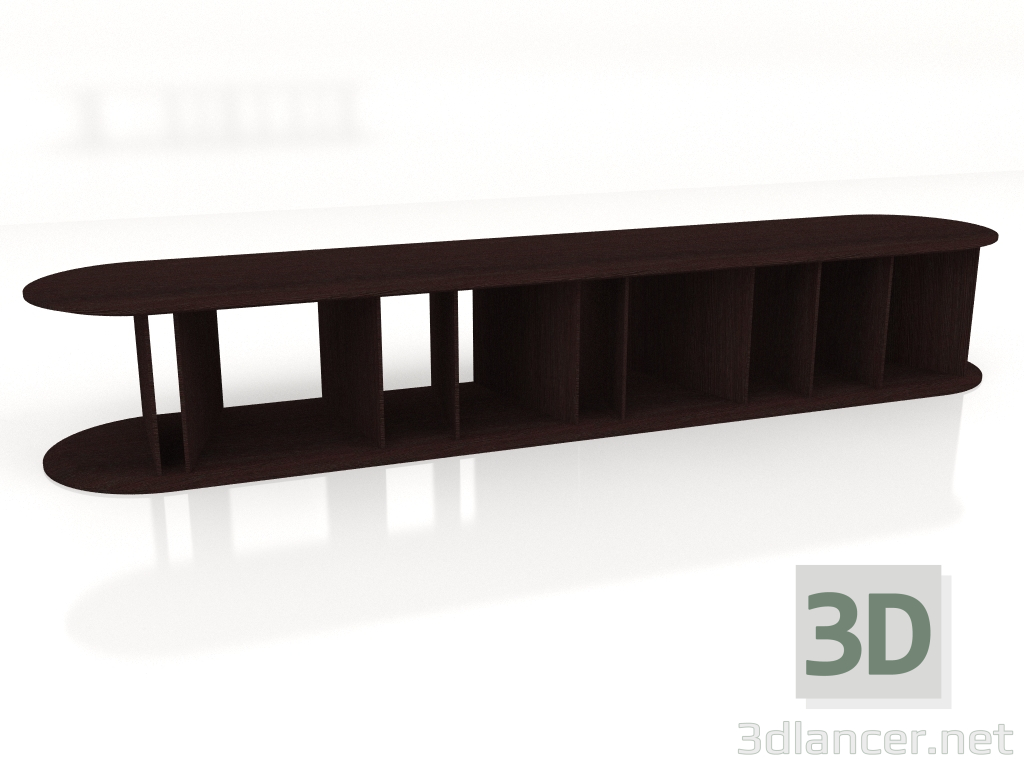 modello 3D Libreria DC218 - anteprima