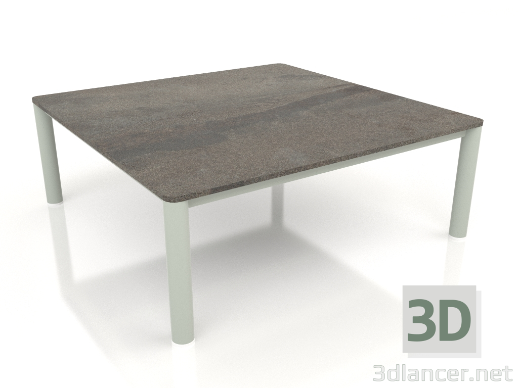 3d model Coffee table 94×94 (Cement gray, DEKTON Radium) - preview