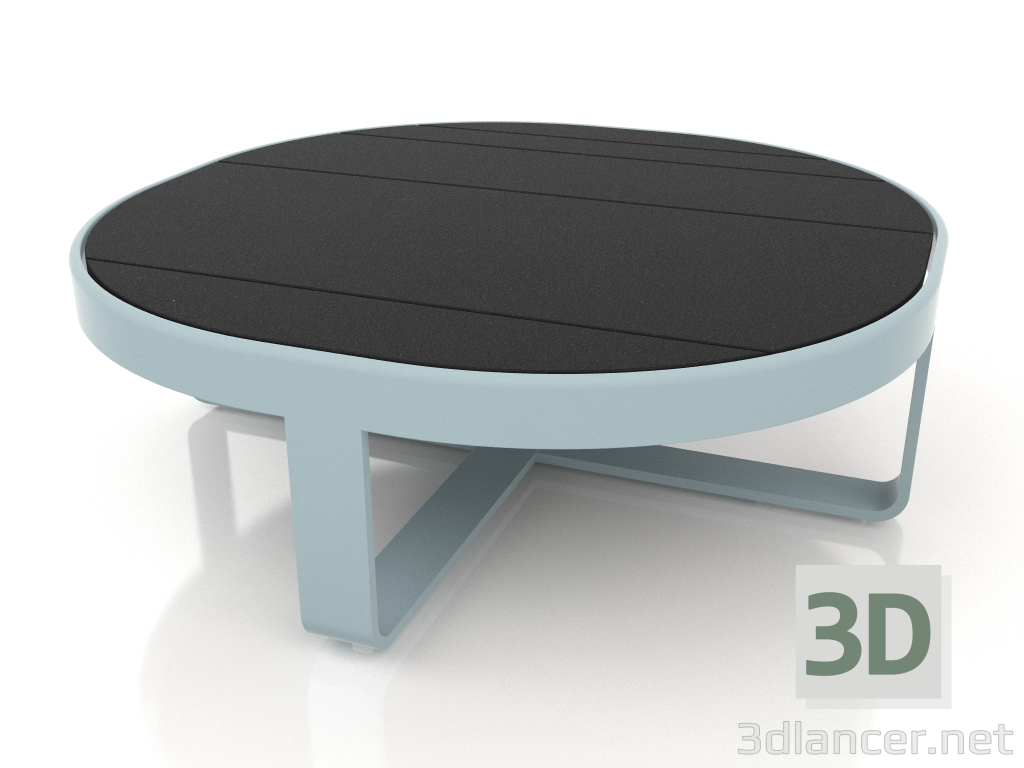 3d модель Кофейный круглый столик Ø90 (DEKTON Domoos, Blue grey) – превью