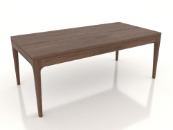 Table basse haute FARGO 1200x600x450 mm (chêne tabac)