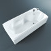 3d Acrylic bath model buy - render