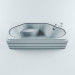 Acryl Badewanne 3D-Modell kaufen - Rendern