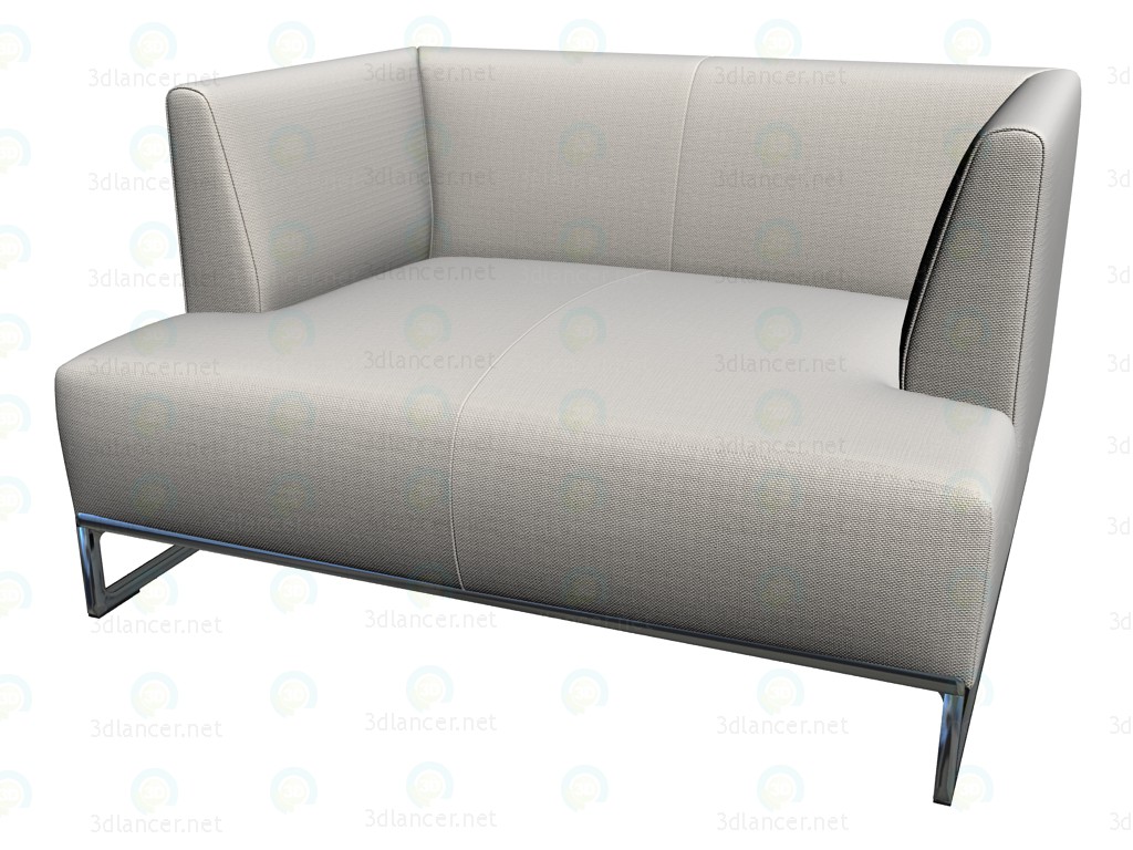 modèle 3D S109 fauteuil - preview