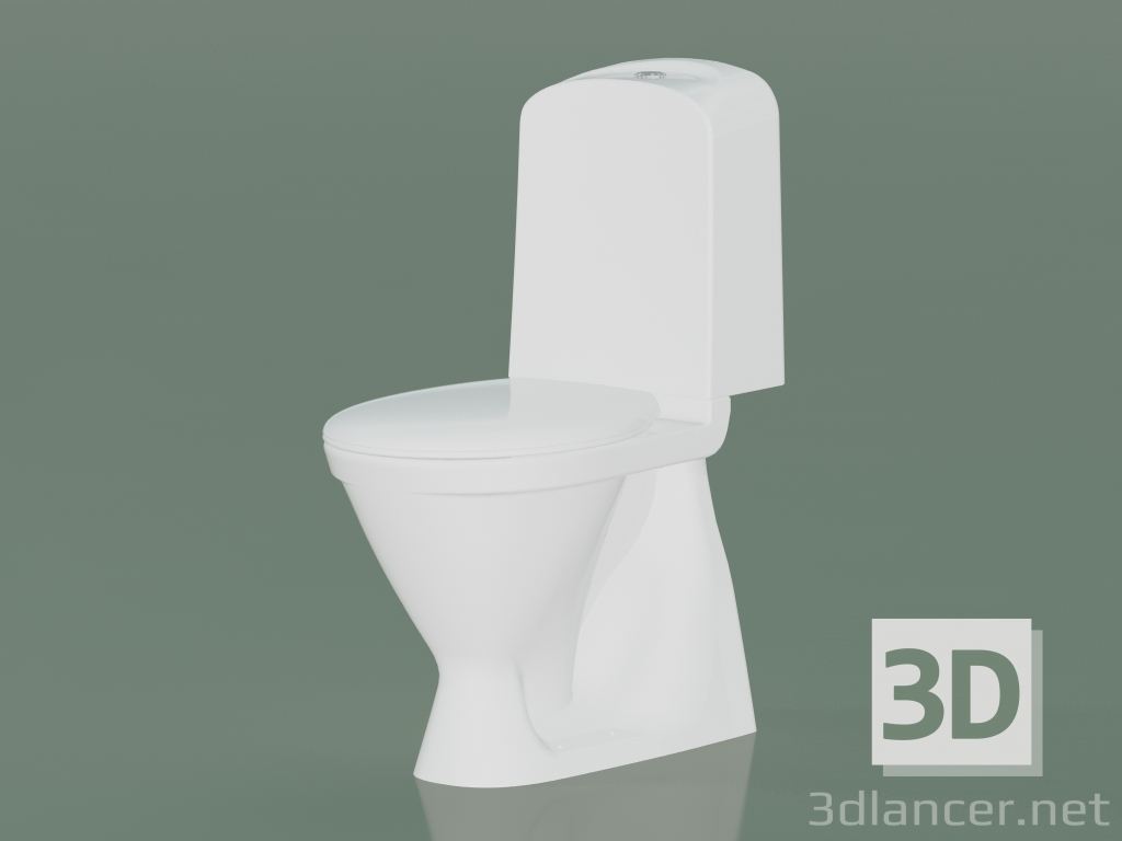 modello 3D WC piano Nordic 3 3500 (GB113500301213) - anteprima