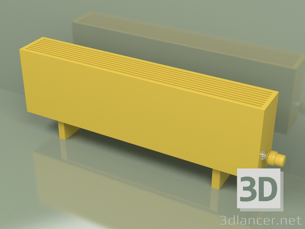 modèle 3D Convecteur - Aura Comfort (280x1000x146, RAL 1012) - preview